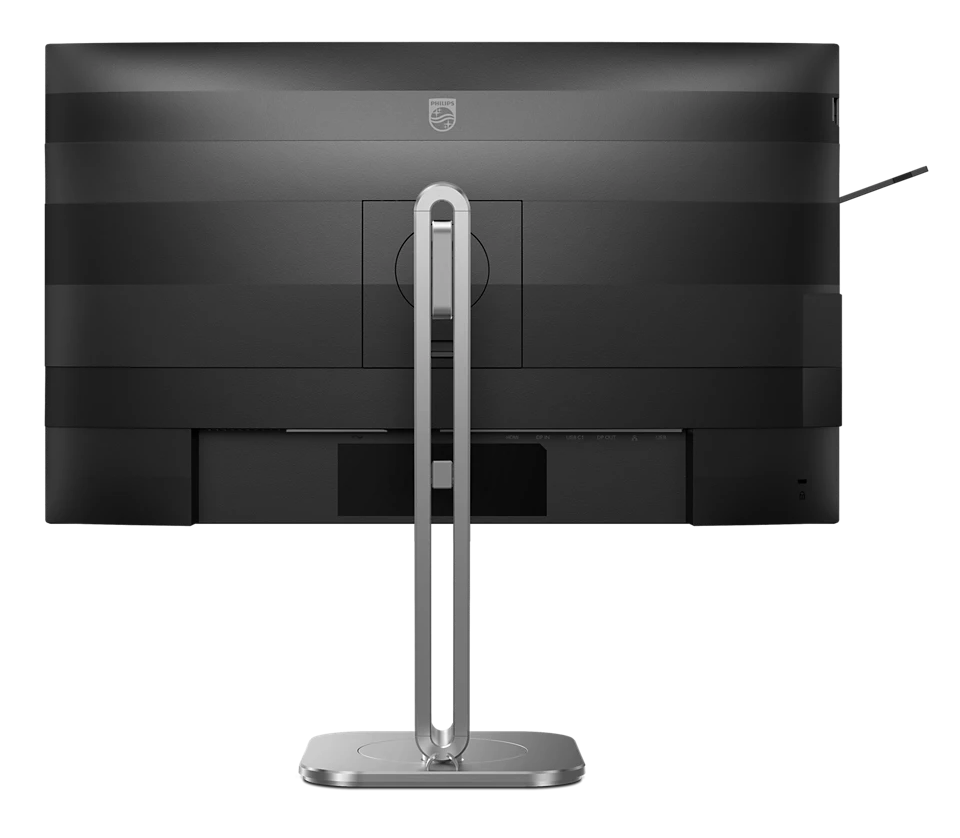 Philips 27" QHD IPS Business Monitor, 120HzUSB-C, Speaker, Height, Pivot, Swivel, Tilt, 4YR Wty