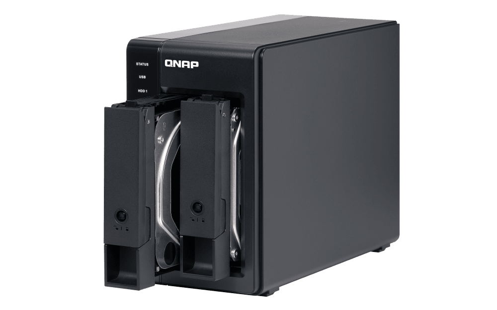 QNAP TR-002 2-BAY DAS EXPANSION UNIT NO DISK
