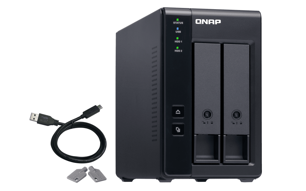 QNAP TR-002 2-BAY DAS EXPANSION UNIT NO DISK