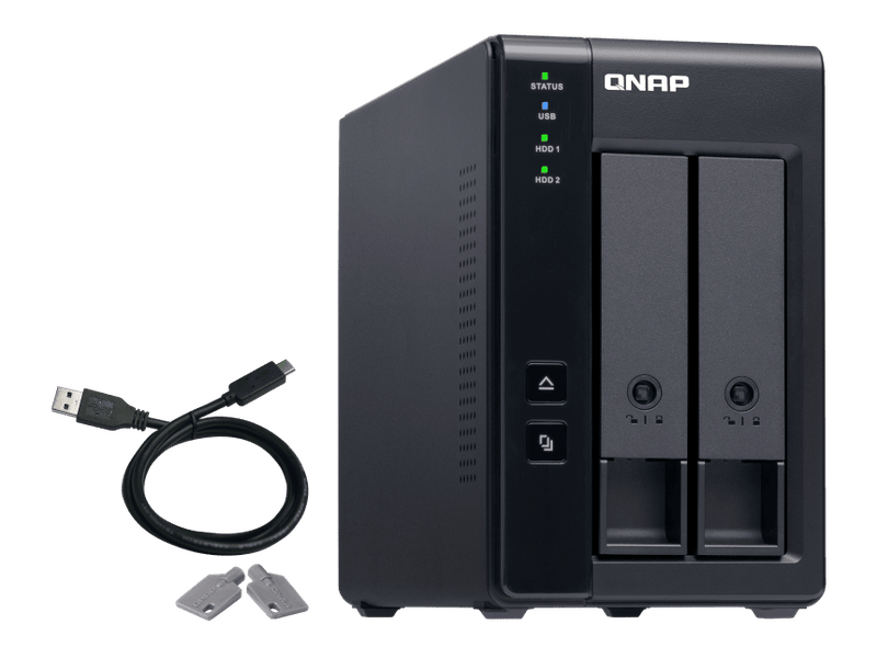 QNAP TR-002 2-BAY DAS EXPANSION UNIT NO DISK
