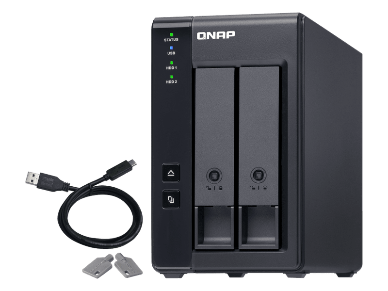 QNAP TR-002 2-BAY DAS EXPANSION UNIT NO DISK