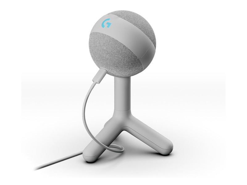 Logitech G Yeti Orb Condenser LIGHTSYNC RGB Gaming Mic - White