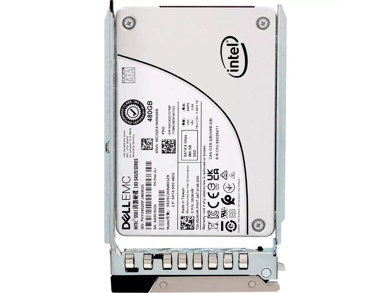 Dell 53KHR 480GB 6Gbps 2.5inch SATA RI DWPD Hot Plug Solid State Drive 2.5 years Warranty * Brand new pulled out from brand new server