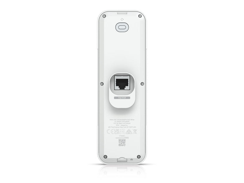 Ubiquiti UniFi Protect G4 Doorbell Pro PoE Kit-White, 5MP CMOS Camera,Night Mode IR Up To 20ft,PoE Power, Includes PoE Chime, IPX4