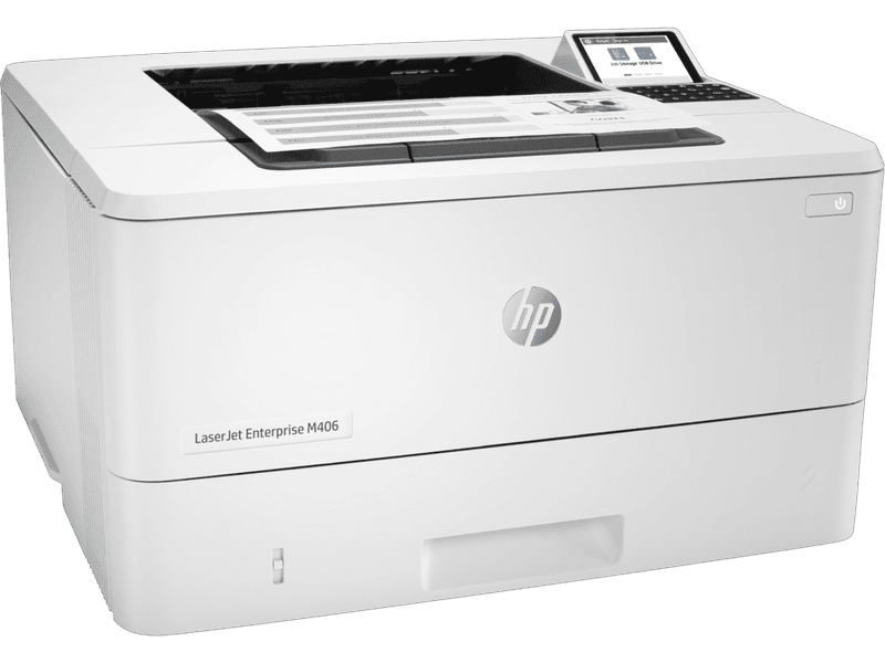 HP LaserJet Enterprise M406dn A4 Mono Laser Printer 3PZ15A