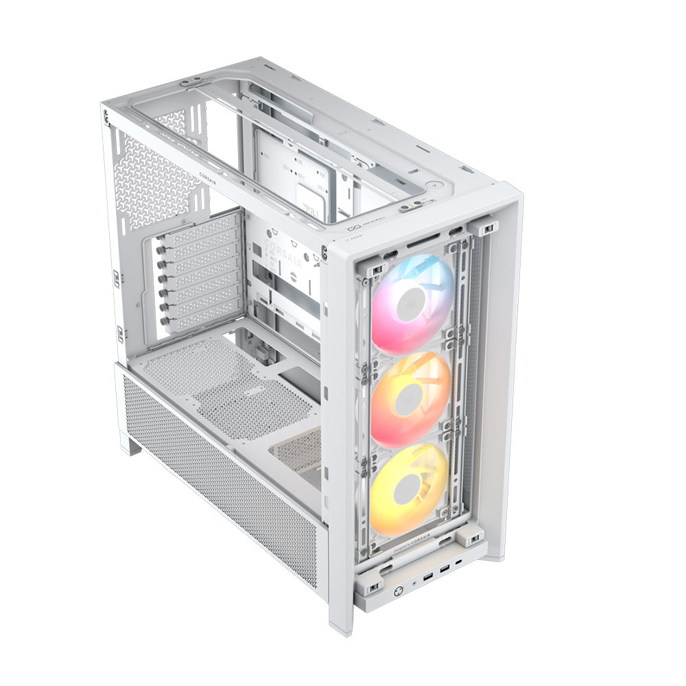 Corsair 3200D RS ARGB Mid-Tower ATX PC Case - White