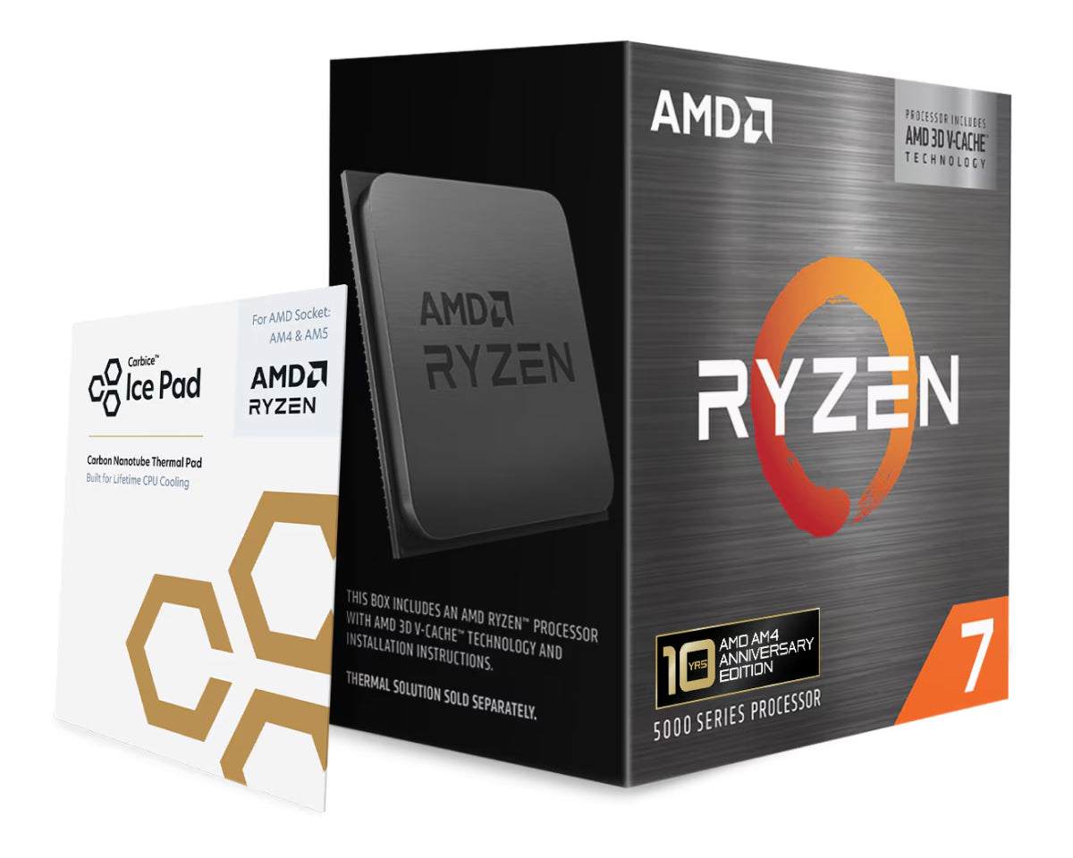 AMD Ryzen 7 5800X3D 8 Cores 16 Threads AM4 4.50 GHz Overclocking CPU Processor