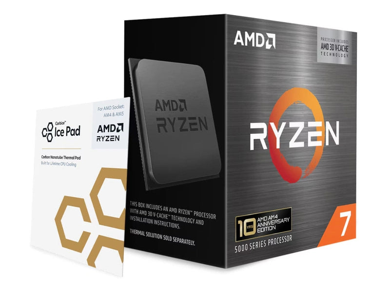 AMD Ryzen 7 5800X3D 8 Cores 16 Threads AM4 4.50 GHz Overclocking CPU Processor