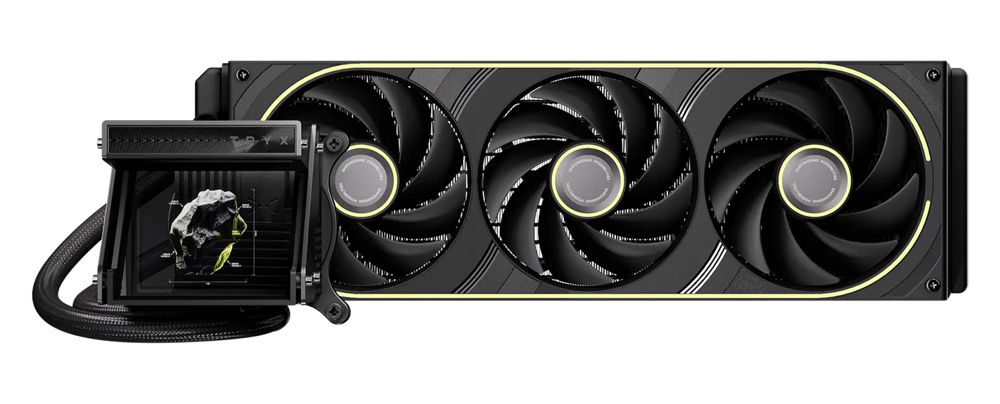 TRYX HOLO ARGB 360mm AIO Liquid Cooler - Black