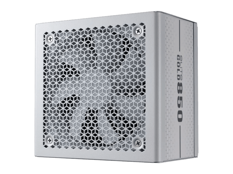 Cooler Master Elite Gold 850 850W 80+ Gold Fully Modular ATX 3.1 Power Supply - White Edition