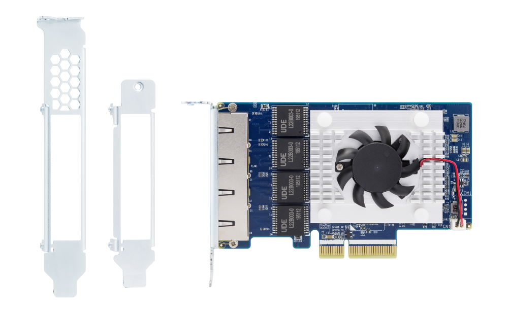 QNAP Quad-port 5GbE multi-Gig expansion card