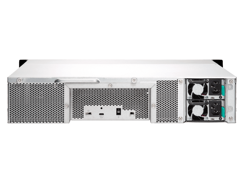QNAP TL-R1200C-RP 12-bay rack expansion enclosure with hot-swappable HDD design