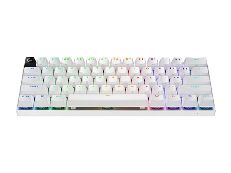 Logitech G PRO X 60 Lightspeed RGB Wireless Gaming Keyboard - White 920-011935