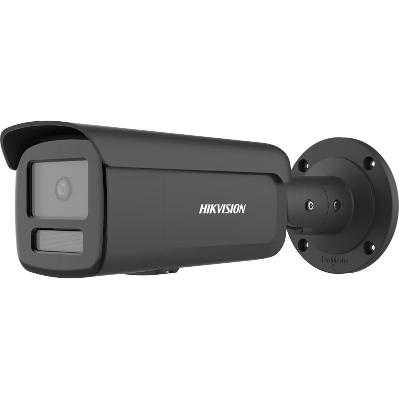 Hikvision Acusense G2H 2CD2T86G2H-2I 8MP Bullet Camera, Fixed 4mm, IR 80M, Blk, 3Yr