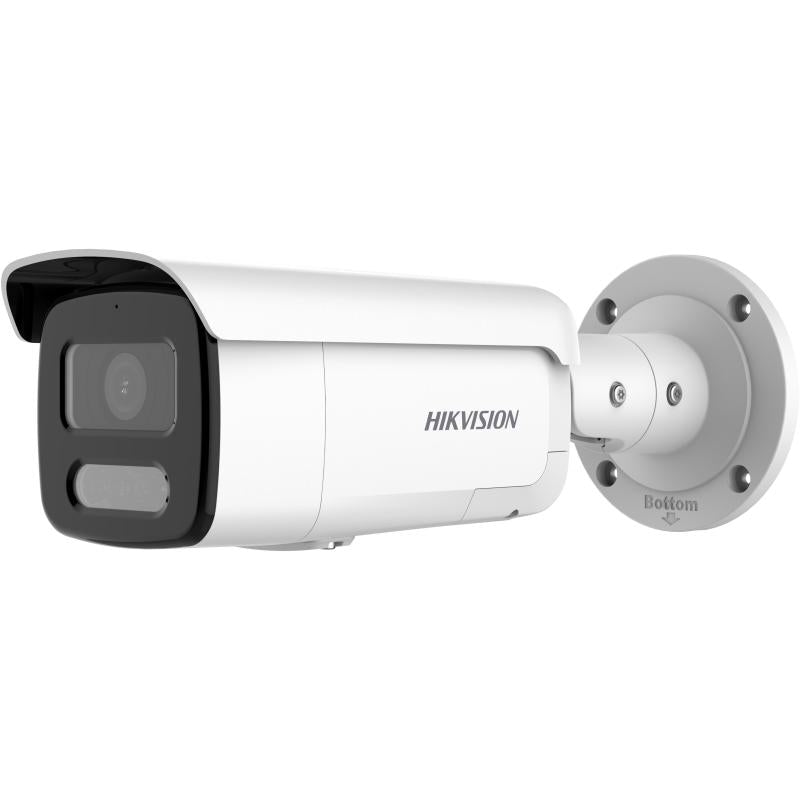 Hikvision Hybrid ColorVu 2CD2T67G2H-LISU-Sl 6MP Strobe Audio Bullet , 2.8mm, IR60M,Mic, 3Yr