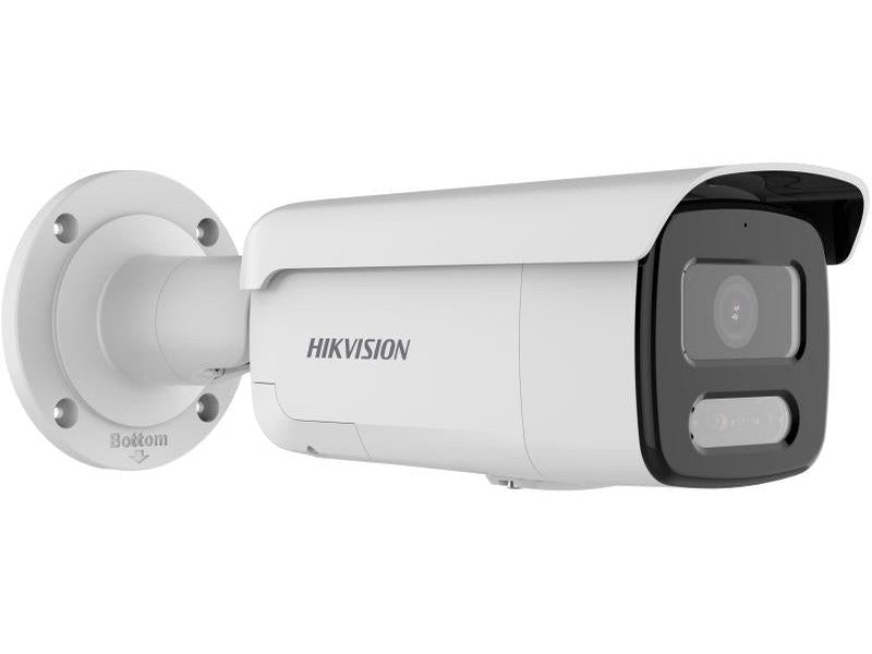 Hikvision Hybrid ColorVu 2CD2T67G2H-LISU-Sl 6MP Strobe Audio Bullet , 2.8mm, IR60M,Mic, 3Yr
