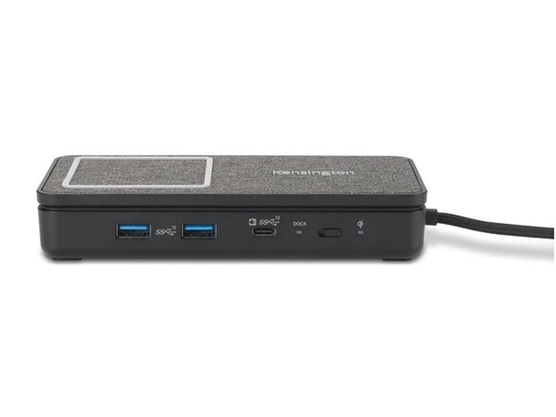 Kensington USB-C Dual 4K Portable Universal Dock with Qi Charging