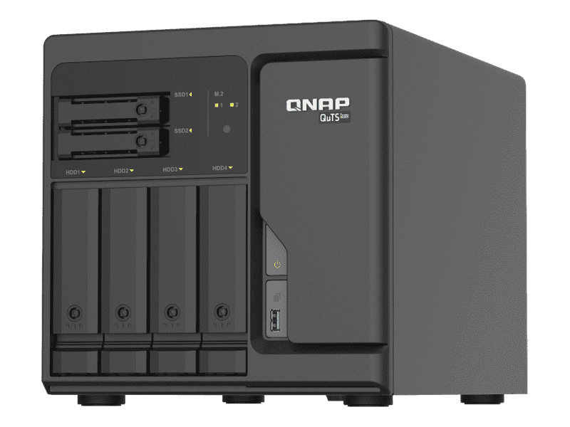 QNAP 4 Bay Diskless NAS Dual Core 2.4GHz CPU 8GB RAM