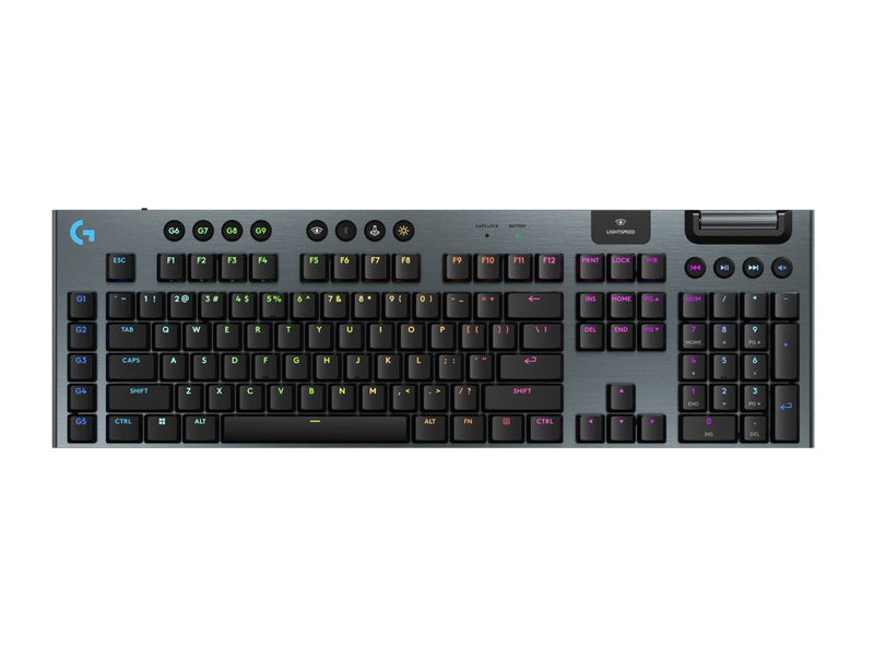 Logitech G915 X LIGHTSPEED Low-Profile Wireless Gaming Keyboard Black