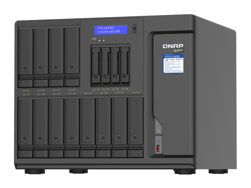 QNAP 16-Bay Diskless NAS Xeon W-1250 6-Core 32GB RAM