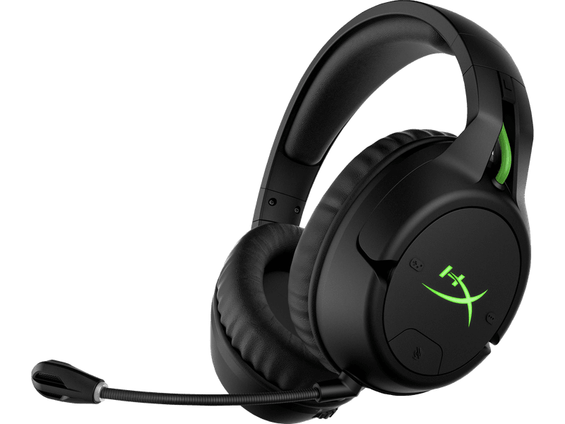 HP HyperX Cloud Flight Wireless Over-the-ear Stereo Gaming Headset Black/Green