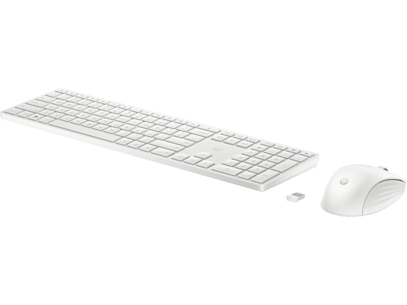 HP 650 Wireless Keyboard Mouse Combo White