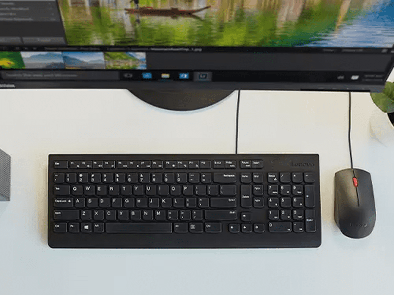 Lenovo Essential Wired Keyboard and Mouse Combo