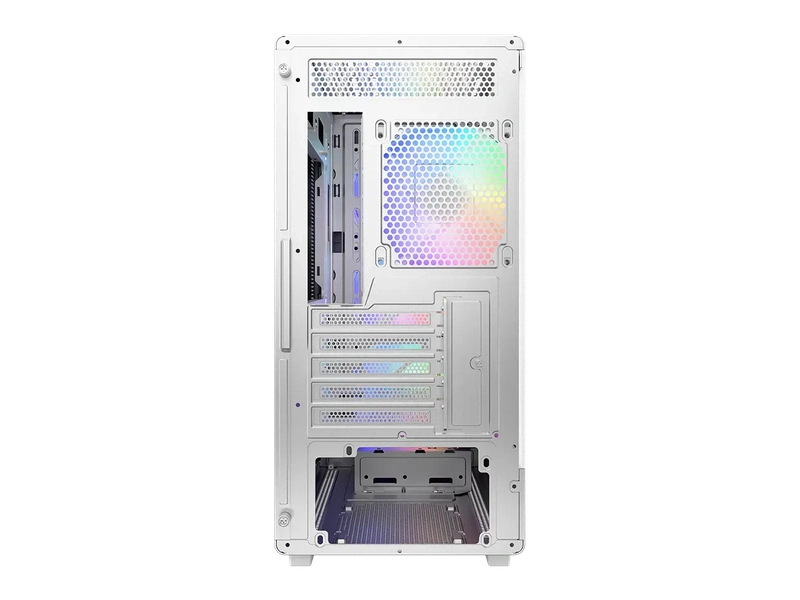 Cooler Master Elite 350 ARGB Micro-ATX Mini Tower Case - White