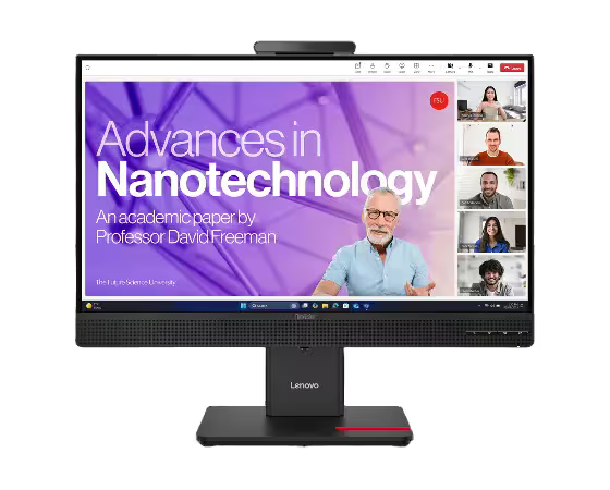 Lenovo ThinkVision T24-4v 23.8" 120Hz FHD IPS Business Monitor 64B6MAR1AU , Speaker, Webcam