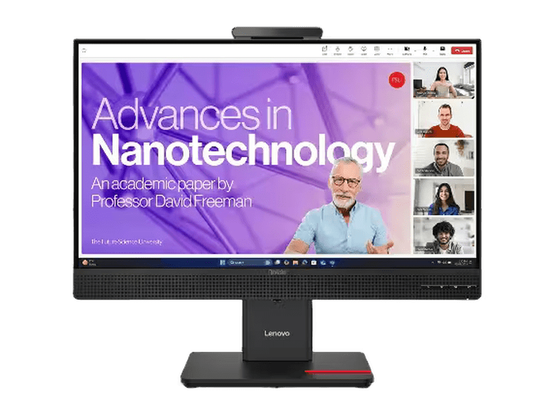 Lenovo ThinkVision T24-4v 23.8" 120Hz FHD IPS Business Monitor 64B6MAR1AU , Speaker, Webcam