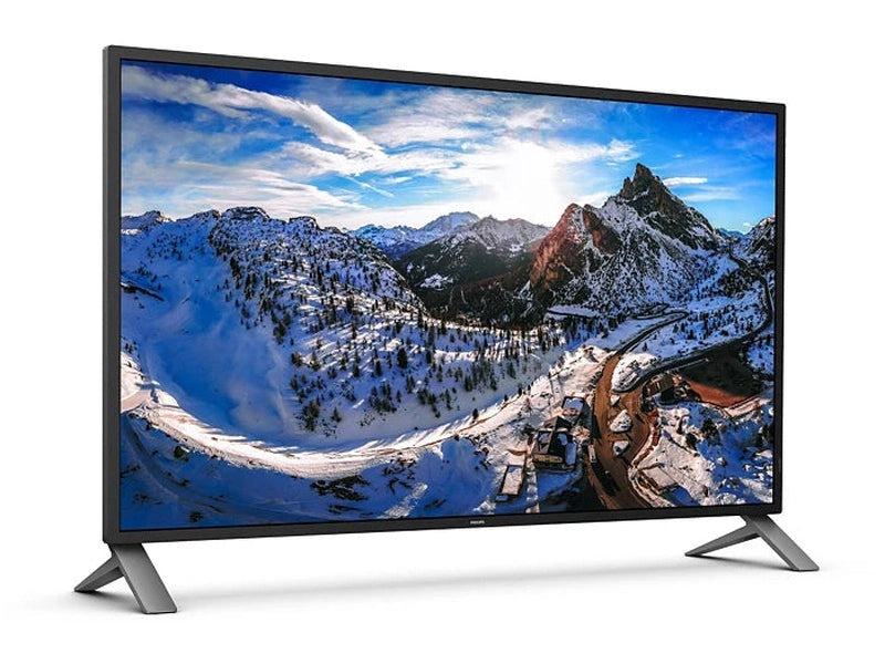 Philips 438P1 43" 4K UHD IPS 60Hz W-LED Monitor with USBHub, SPEAKERS