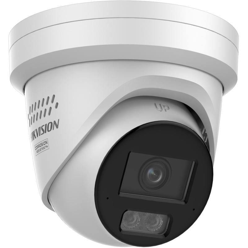 Hikvision ColorVu 3.0 2CD23 87G3-LI2U-Sl 8MP Strobe Audio Turret, 4mm, IR30M Mic, 3Yr