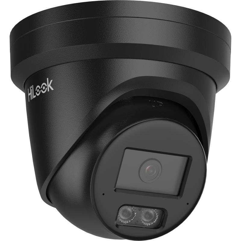 Hikvision HiLook Pro IPC-T581H-MU 8MP Turret, Hicolor, No IR, Black, Fixed 2.8mm, 3Yr