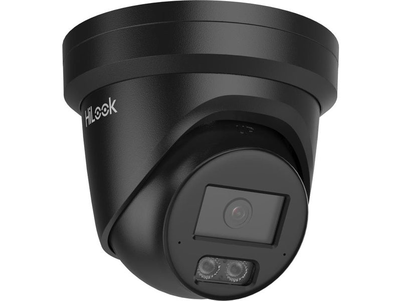 Hikvision HiLook Pro IPC-T561H-MU 6MP Turret, Hicolor, No IR, Black, Fixed 2.8mm, 3Yr