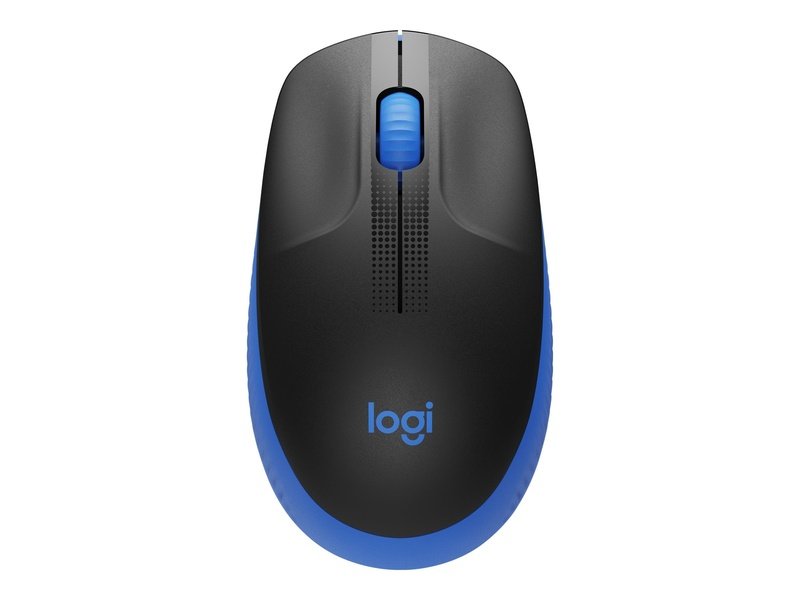 Logitech M190 Full-Size Wireless Mouse - Blue 910-005914