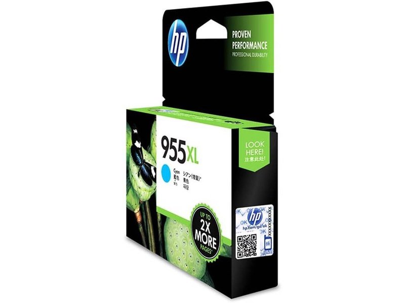 HP 955XL Genuine Original High Yield Cyan Ink Printer Cartridge