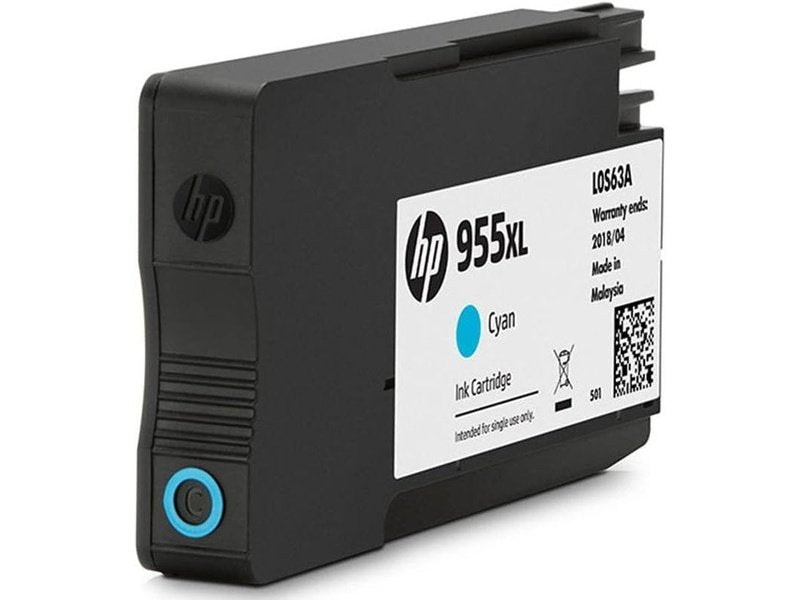 HP 955XL Genuine Original High Yield Cyan Ink Printer Cartridge