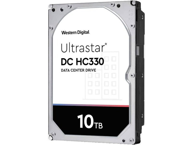 WD Ultrastar DC HC330 10TB 3.5" SATA 512e/4Kn 7200RPM SE Enterprise Hard Drive