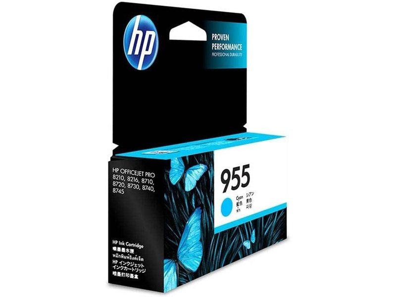HP 955 Original Inkjet Ink Cartridge - Cyan Pack - 700 Pages
