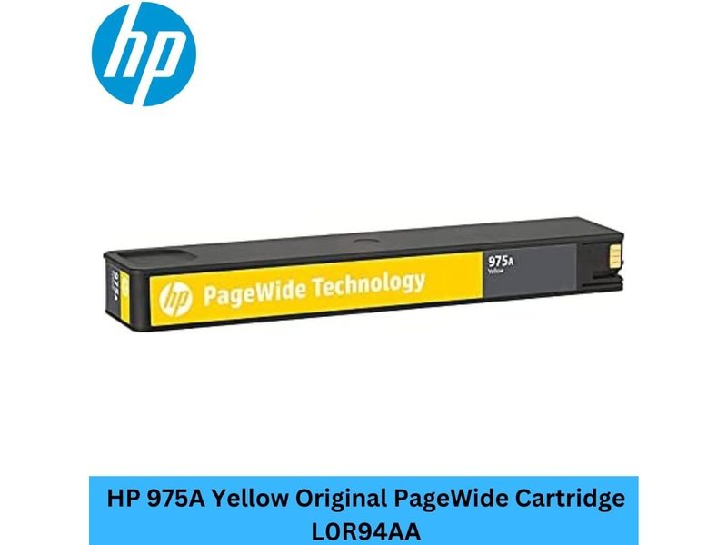 HP 975A Original Inkjet Ink Cartridge - Yellow Pack - 3000 Pages