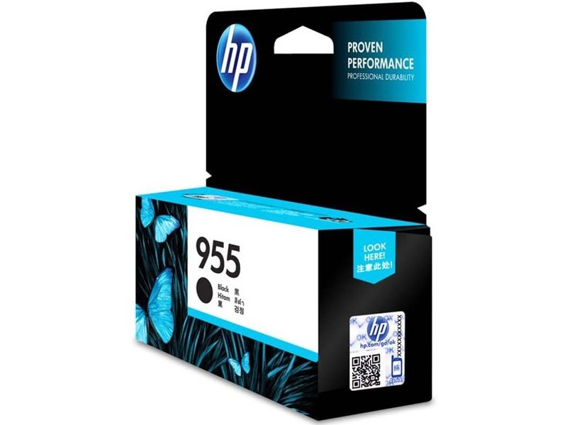 HP 955 Original Inkjet Ink Cartridge - Black Pack - 1000 Pages