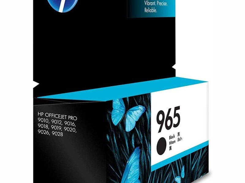 HP 965 Original High Yield Inkjet Ink Cartridge - Black Pack - 1000 Pages