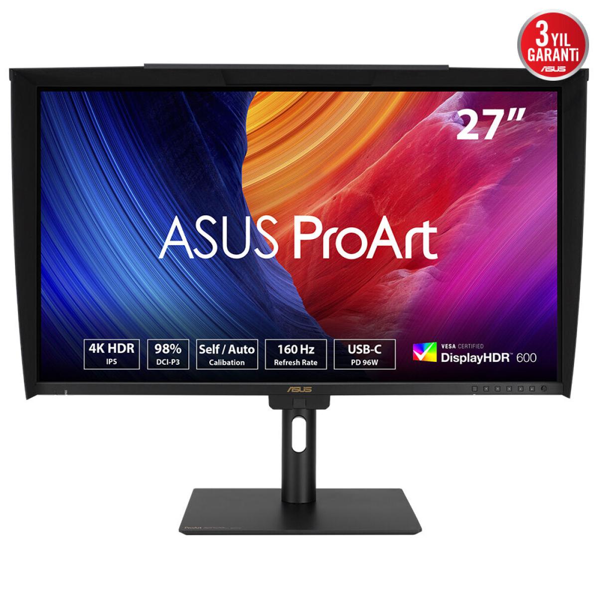 ASUS ProArt PA27UCGE 27-inch 4K UHD IPS 160Hz Professional Monitor 90LM04NC-B01K11