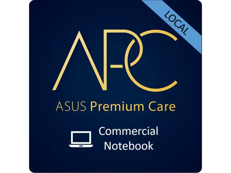 Asus Extended Local On-Site Warranty Total 3 Years 1 Year Base additional 2 Year Purchase - Premium Care - Commerical ExpertBook - Must Be purchased within 15 days