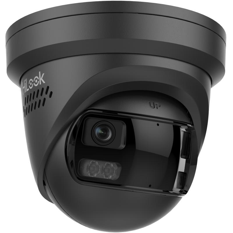 Hikvision HiLook Pro T289PH-MU-Sl 8MP 180Degree Turret,Balck, Fixed 2mm, IR 30M, Mic, 3Yr