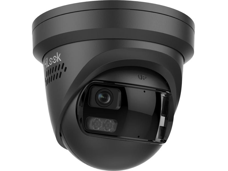 Hikvision HiLook Pro T289PH-MU-Sl 8MP 180Degree Turret,Balck, Fixed 2mm, IR 30M, Mic, 3Yr