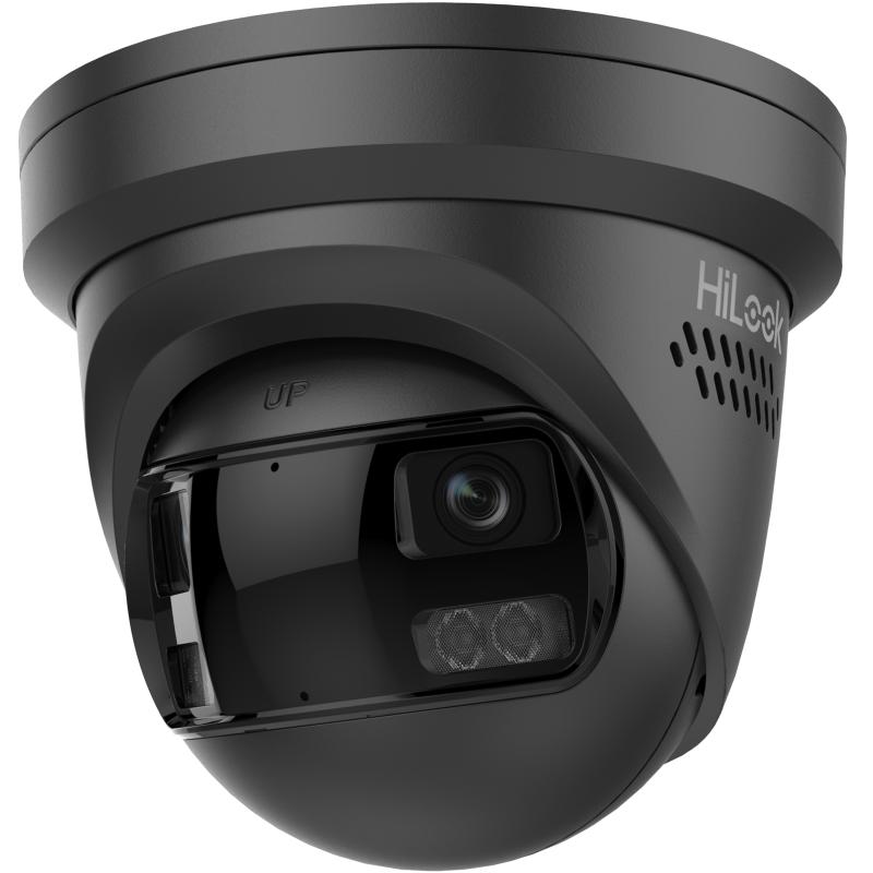 Hikvision HiLook Pro T289PH-MU-Sl 8MP 180Degree Turret,Balck, Fixed 2mm, IR 30M, Mic, 3Yr
