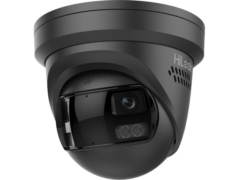 Hikvision HiLook Pro T289PH-MU-Sl 8MP 180Degree Turret,Balck, Fixed 2mm, IR 30M, Mic, 3Yr