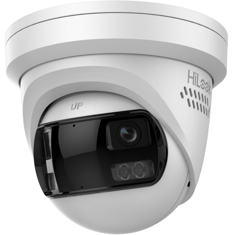 Hikvision HiLook Pro T289PH-MU-Sl 8MP 180Degree Turret, Fixed 2mm, IR 30M, Mic, 3Yr