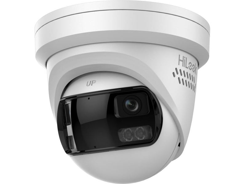 Hikvision HiLook Pro T289PH-MU-Sl 8MP 180Degree Turret, Fixed 2mm, IR 30M, Mic, 3Yr
